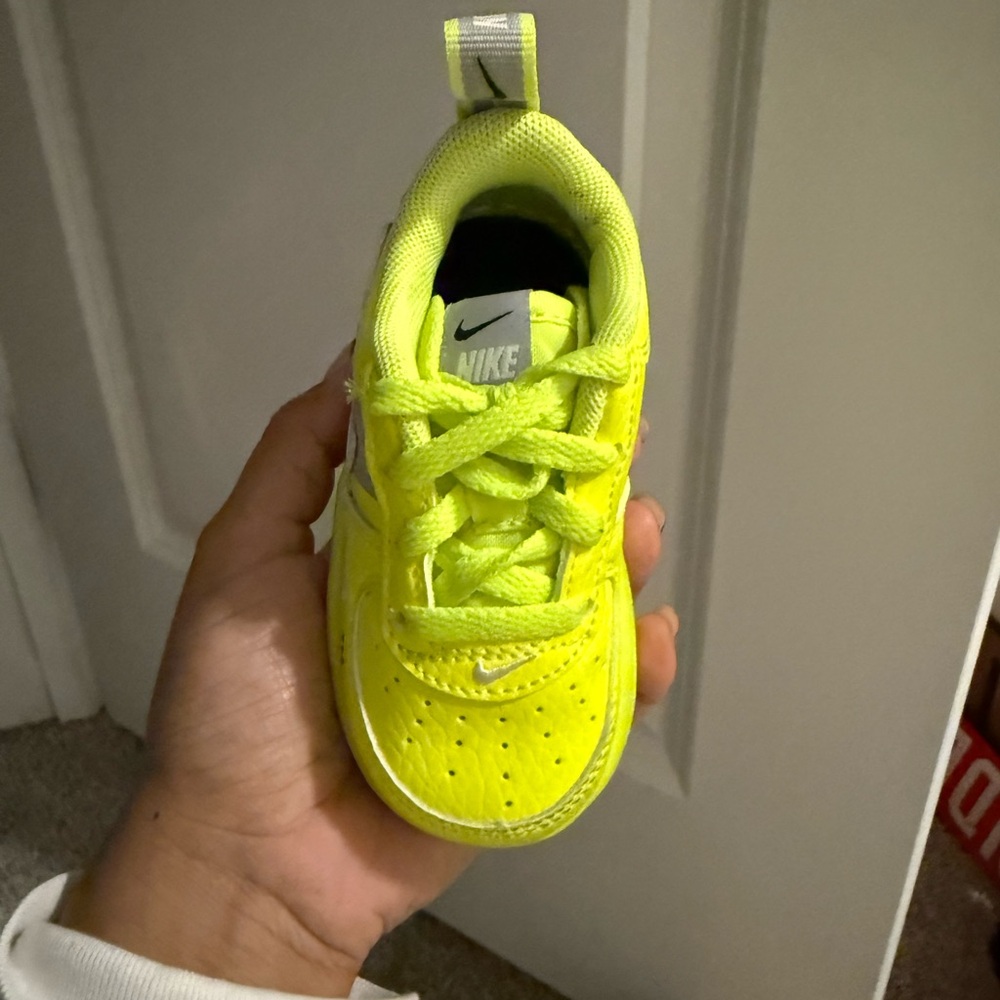 Nike Kids Bright Yellow Sneakers